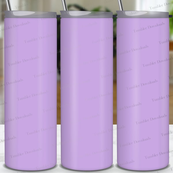 Solid Pastel Grape Tumbler 20 oz Plain Lavender Tumbler Sublimation Design Purple Color Tumbler PNG Pink Background Wrap Skinny Tumbler