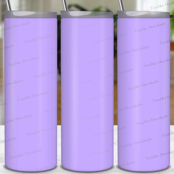 Solid Purple Tumbler, 20 oz Plain Tumbler Sublimation Design Purple Color Tumbler PNG, Purple Background Tumbler Wrap 20oz Skinny Tumbler