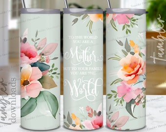 Envoltorio floral para vaso de mamá, PNG, regalo del Día de la Madre (descarga digital)