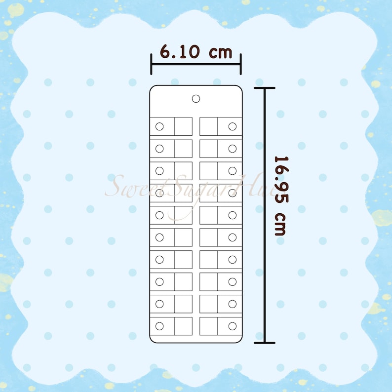 Color Swatch Template, Printable Blank Color Chart for Paint, Digital PDF Marker Palette Swatch Card image 2