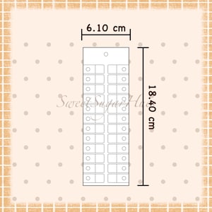 Color Swatch Card Template, Printable Blank Swatch Chart, Marker Paint Palette Sheet, (Digital Download) image 2