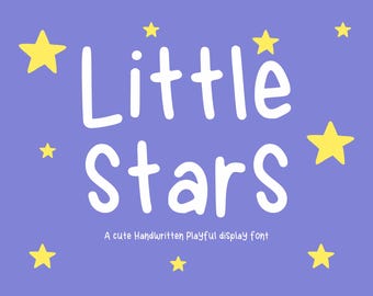 Cute Handwritten Font, Playful Kids Font for Cricut Crafts, Classroom Resources, Children’s Books and Branding