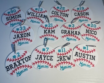 Baseball Dugout Tags