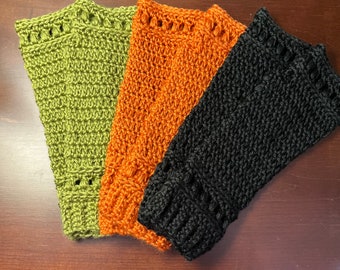 Crochet Fingerless Gloves