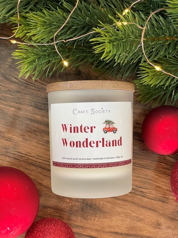 Nostalgisches Weihnachtsduftkerzen-Deluxe-Set – Festliche Winteraromen