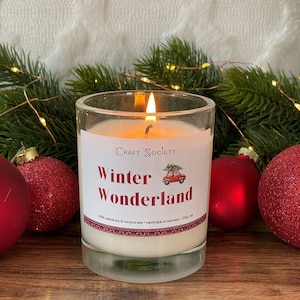 Winter Wonderland Scented Candle – Warm Spices & Winter Aroma