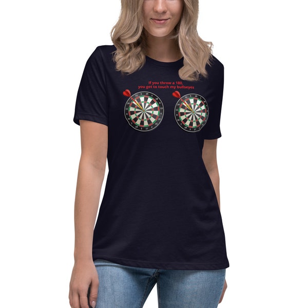 Darts T-Shirt | Darts | England | Dartboard | Girlfriend | Sports | WK Darts