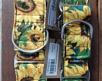 SUNFLOWER_CandyPet® wide range of Martingale collars for your dog