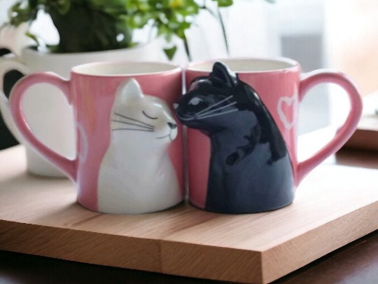 Couple Cat Mug Sets