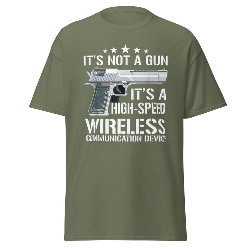 Funny Gun T Shirt Gun Gifts for Men 2nd Amendment Gun Lover Tshirt Gun