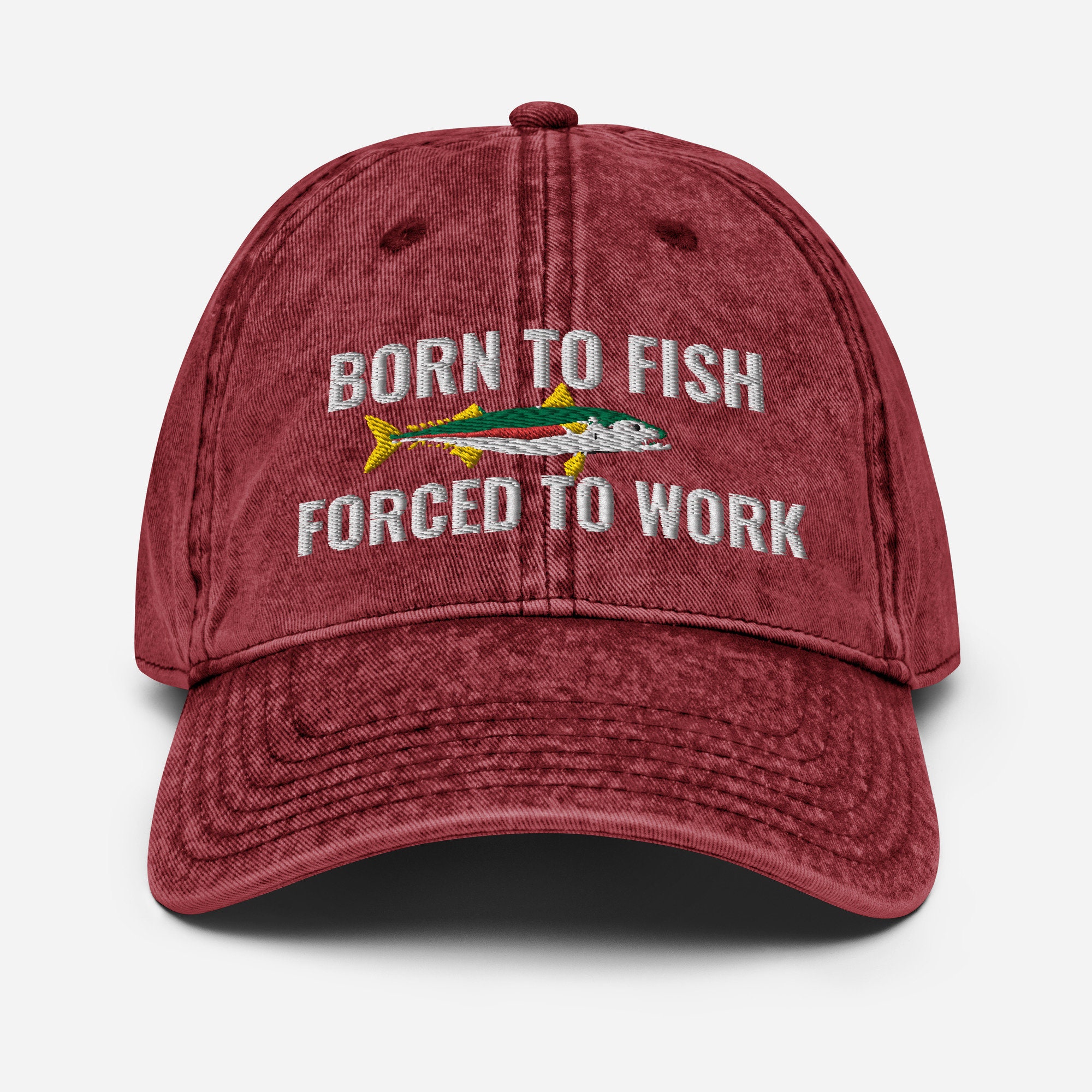 Vintage Fishing Hat // Fisherman Have Longer Poles and Stiffer Rods //  Funny Fishing Hat // Trucker Hat // Two Tone Snapback Fish Boating -   Canada