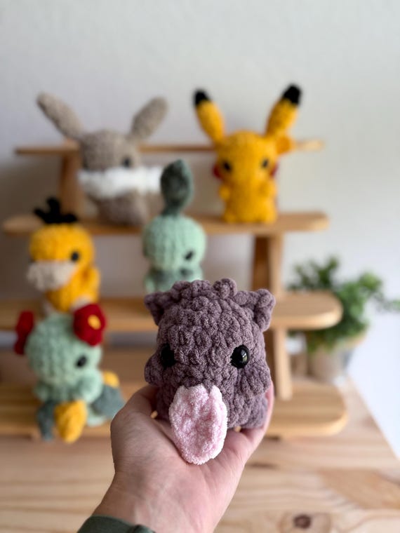 8 Gengar Crochet Patterns 8 Gengar Crochet