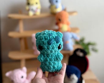 Low Sew Bulbasaur Crochet Pattern (PDF)