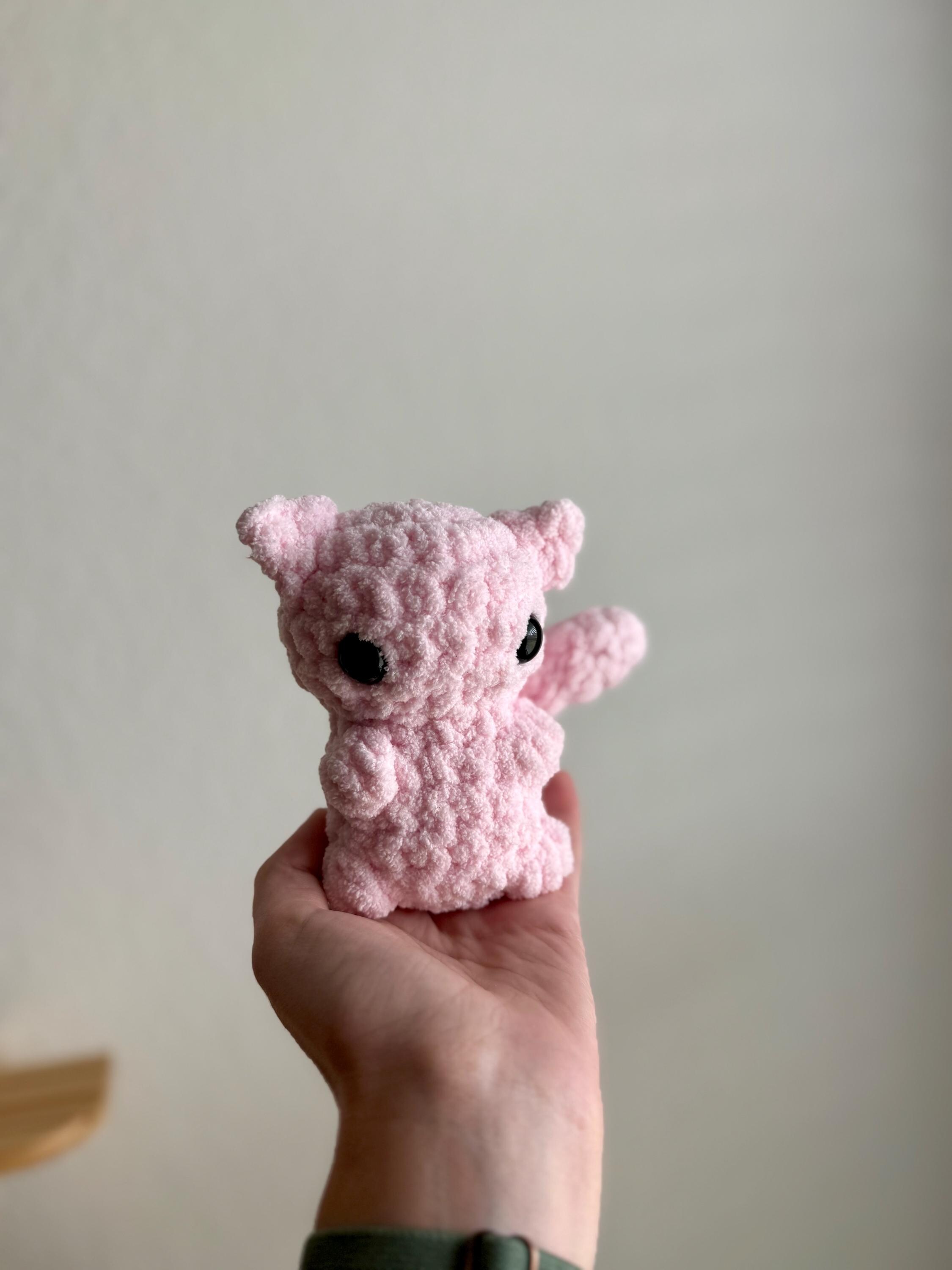 No Sew Mew Crochet Pattern, Pokemon Plush (PDF Pattern) - Etsy