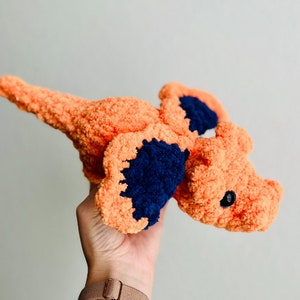 No-Sew Crochet Dragon Pattern: Sir Pebbles (PDF Pattern)