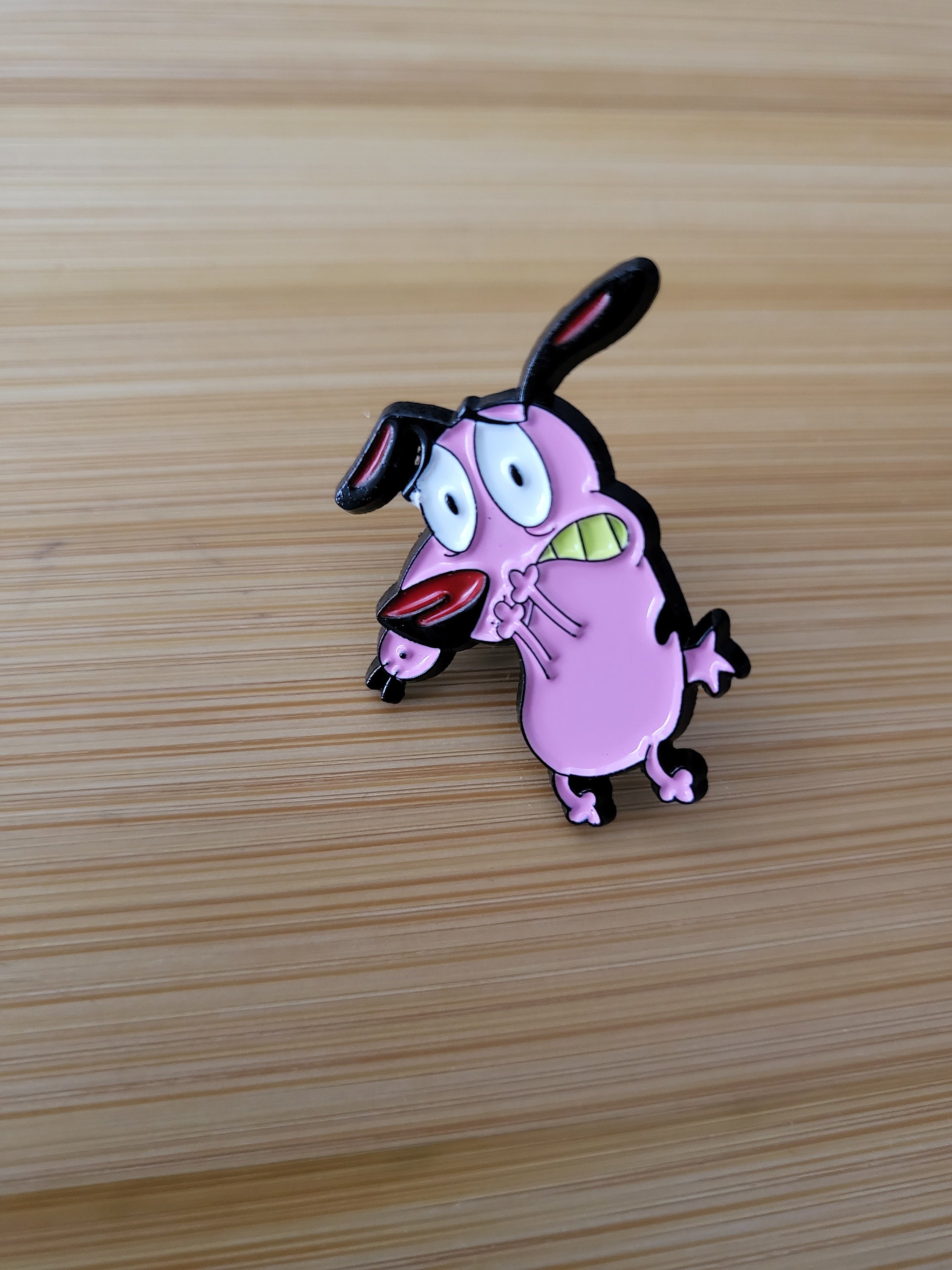 Courage the Cowardly Dog Pin - Etsy