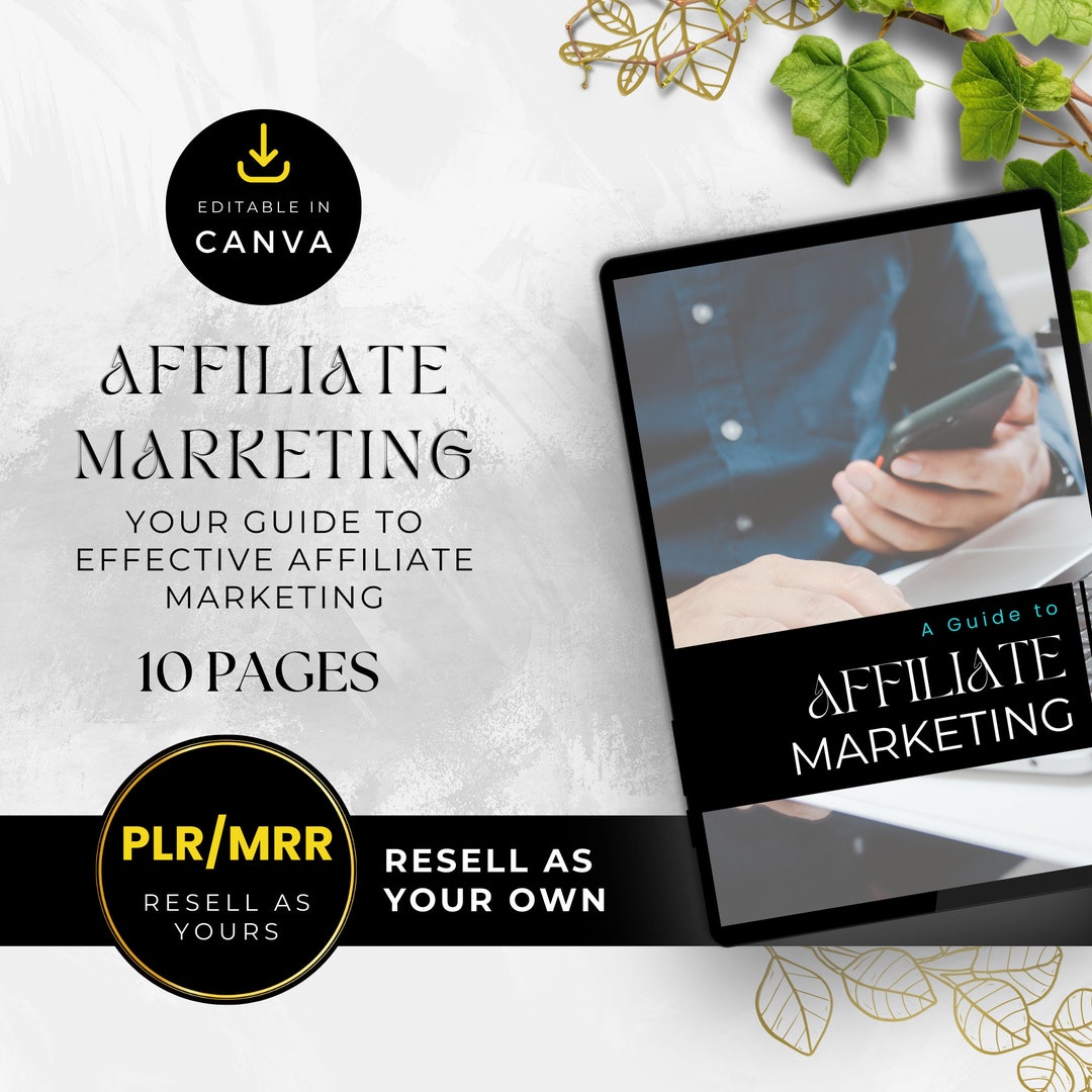 Affiliate Marketing Beginner's Guide With Private Label Rights PLR ...
