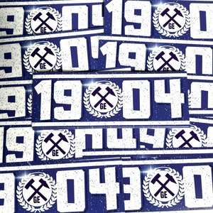 50x 1904 quer Aufkleber Schalke Bild 1