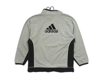 Sudadera Adidas Vintage Gris Talla M/L