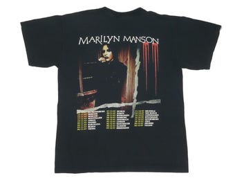 Vintage 90s Marilyn Manson T-shirt Marilyn Manson Mechanical