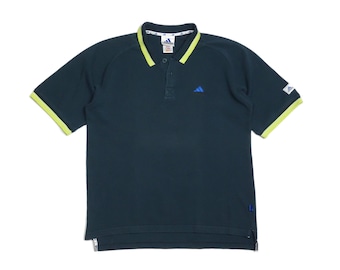 Vintage 1999 Adidas Polo Shirt Size M | L