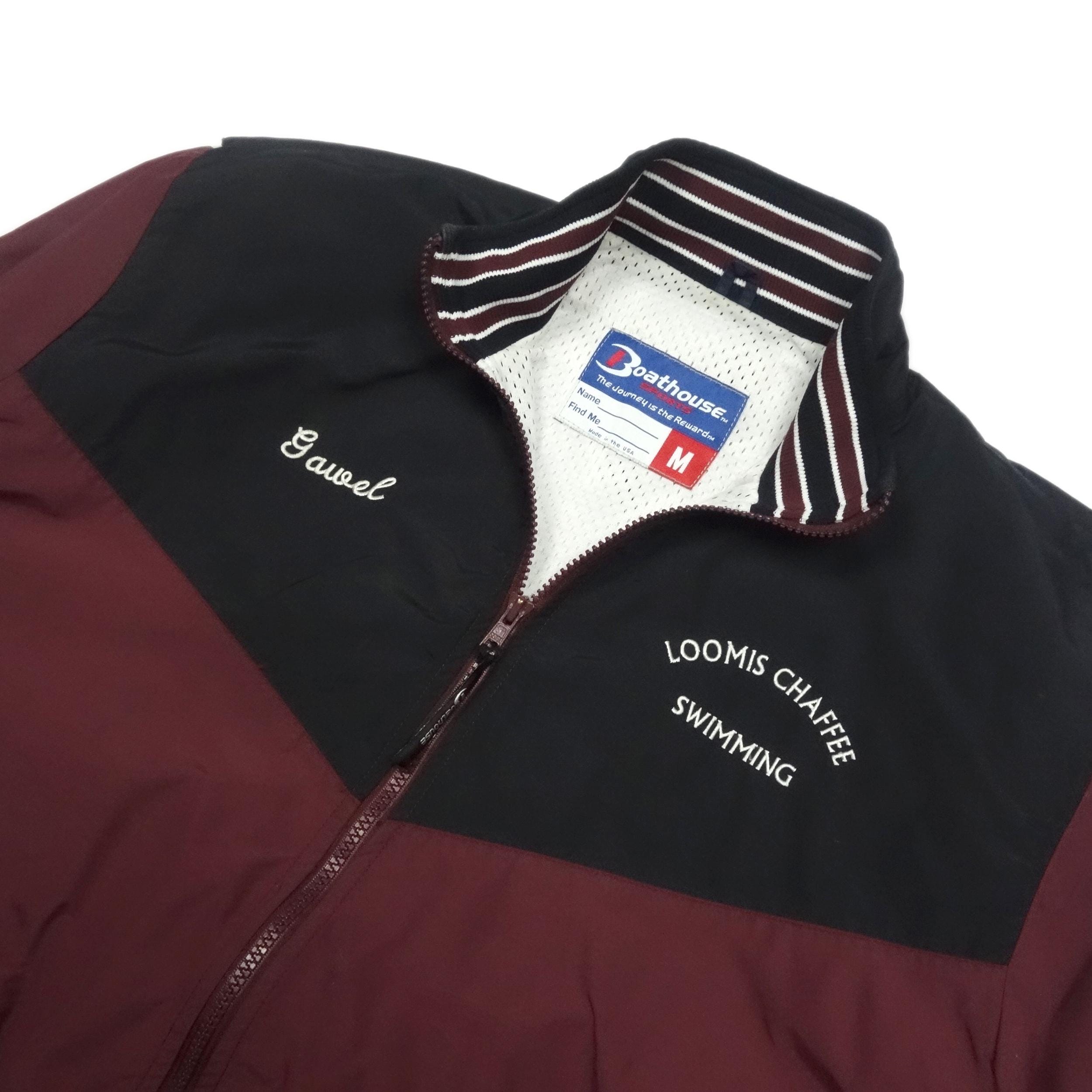 Vintage Boathouse Sports Vented Maroon Jacket Size M | L - Etsy