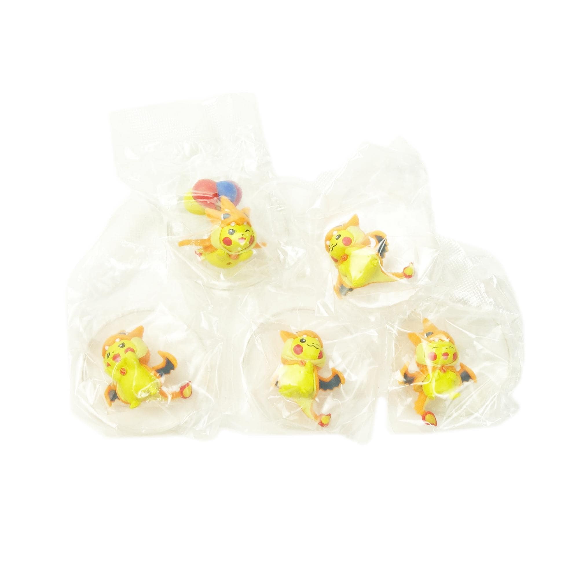 レア ポンチョ ピカチュウ フィギュア 5体セット メガトーキョー