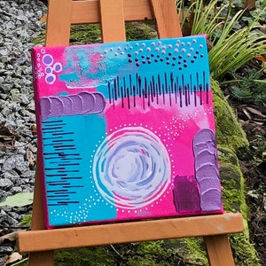 Acrylbild Leinwand Abstrakt