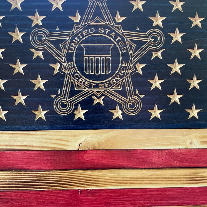 Secret Service Badge - Etsy