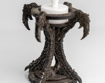 Dragon Claw Candle Holder SVG | Laser Cut Tea Light Holder | Gothic Fantasy Decor