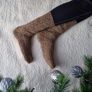 Calcetines de lana merina – Paquete de 3 | Calcetines térmicos para el  invierno | Calcetines de senderismo de lana | Calcetines cálidos de  invierno 