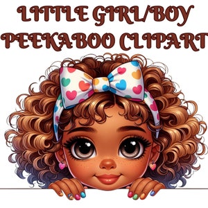 Peekaboo PNG, schattig Peekaboo Little Girl, Peekaboo Boy, Kid Clipart, Happy Kid Face PNG, Peekaboo Girl, digitale download, Peekaboo Girl