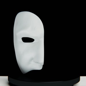 Phantom Mask Replica Prop Halloween, Cosplay, Theme Party Mask