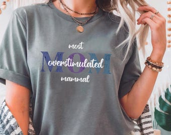 Sarcastic Mother's Day Tee, Funny Mom Life T-Shirt, Chaos Busy Mom Gift Shirt, Unisex Heavy Cotton Tee, Mom Humor Tee, Mother's Day Gift,
