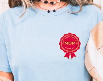 Maglietta divertente per la festa della mamma, maglietta umoristica sulla vita da mamma, maglietta regalo di compleanno per la mamma, citazione sulla genitorialità, regalo di maternità per lei 2025 alla moda