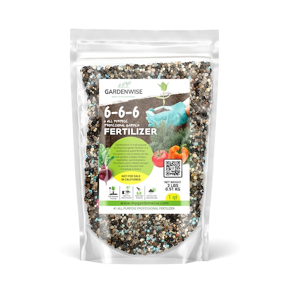 Gardenwise 6-6-6 All-Purpose Professional Fertilizer Plant Food for  Indoor/Outdoor Gardening - Etsy.de