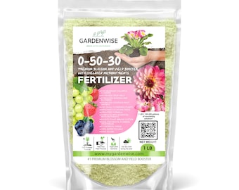 GARDENWISE 0-50-30 Blüte Booster: Hoher Phosphor, Kaliumdünger