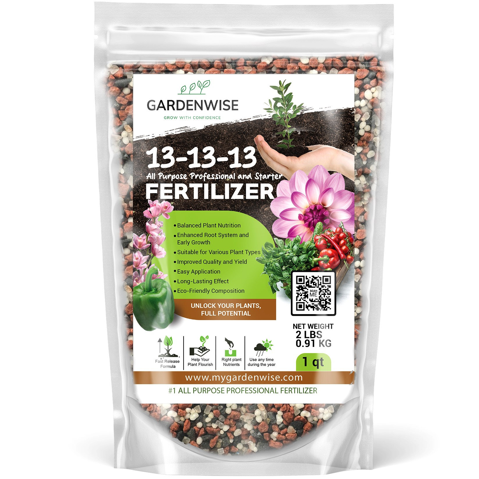 GARDENWISE 13-13-13 All-purpose Starter Fertilizer - Etsy