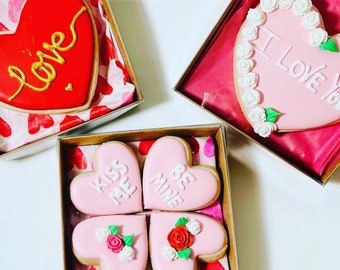 Valentines Day Cookie Box