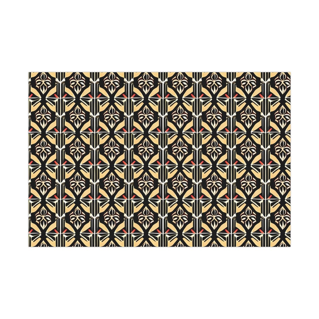 Art Deco Wrapping Paper Etsy