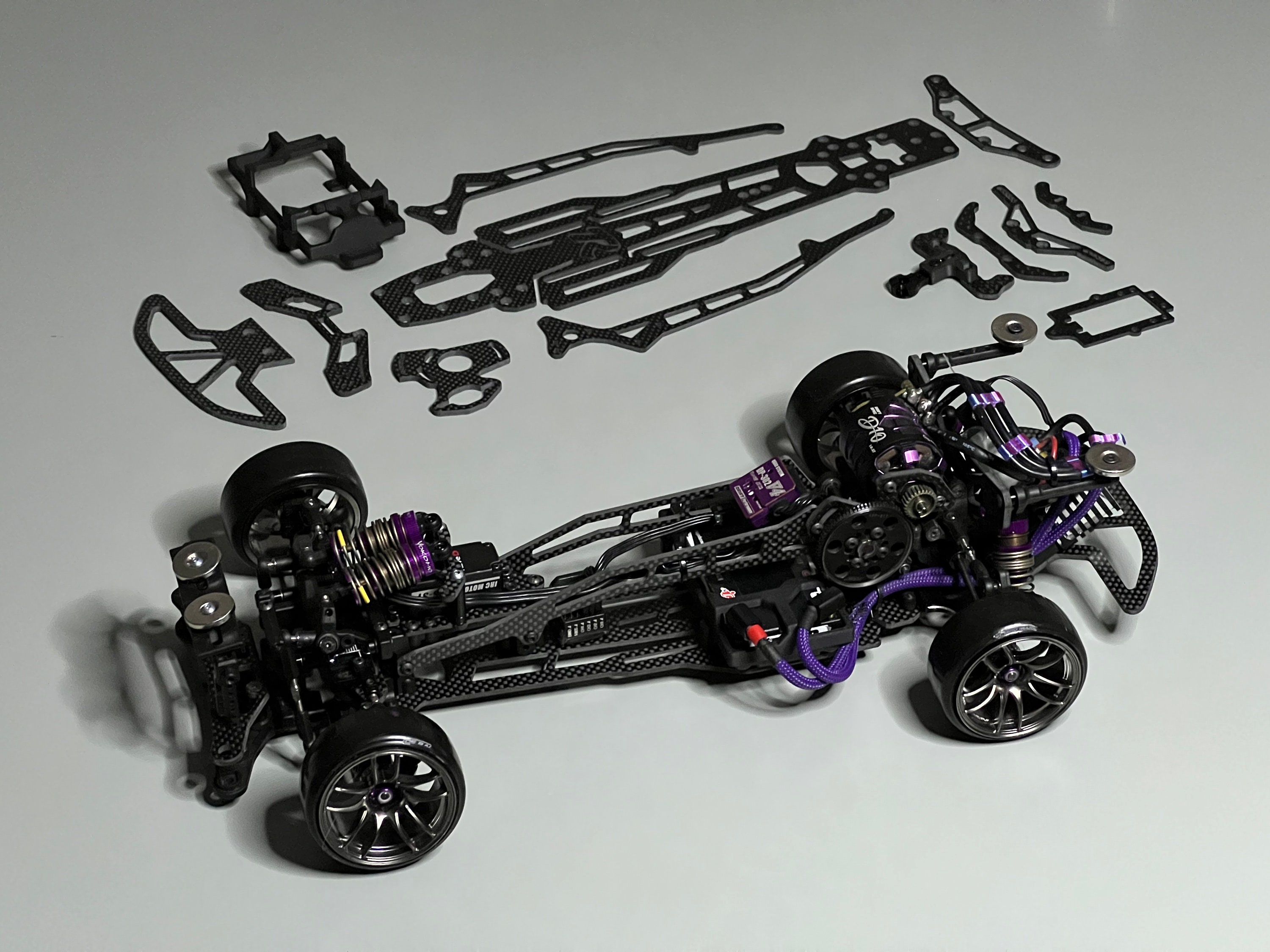 Carbon Fiber Conversion Kit for Sakura D5 MR Light Flexy Deck - Etsy