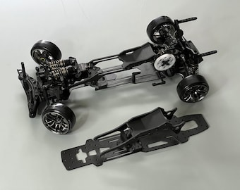 Adjustable Carbon Fiber DSS for Sakura D5, Direct Steering System