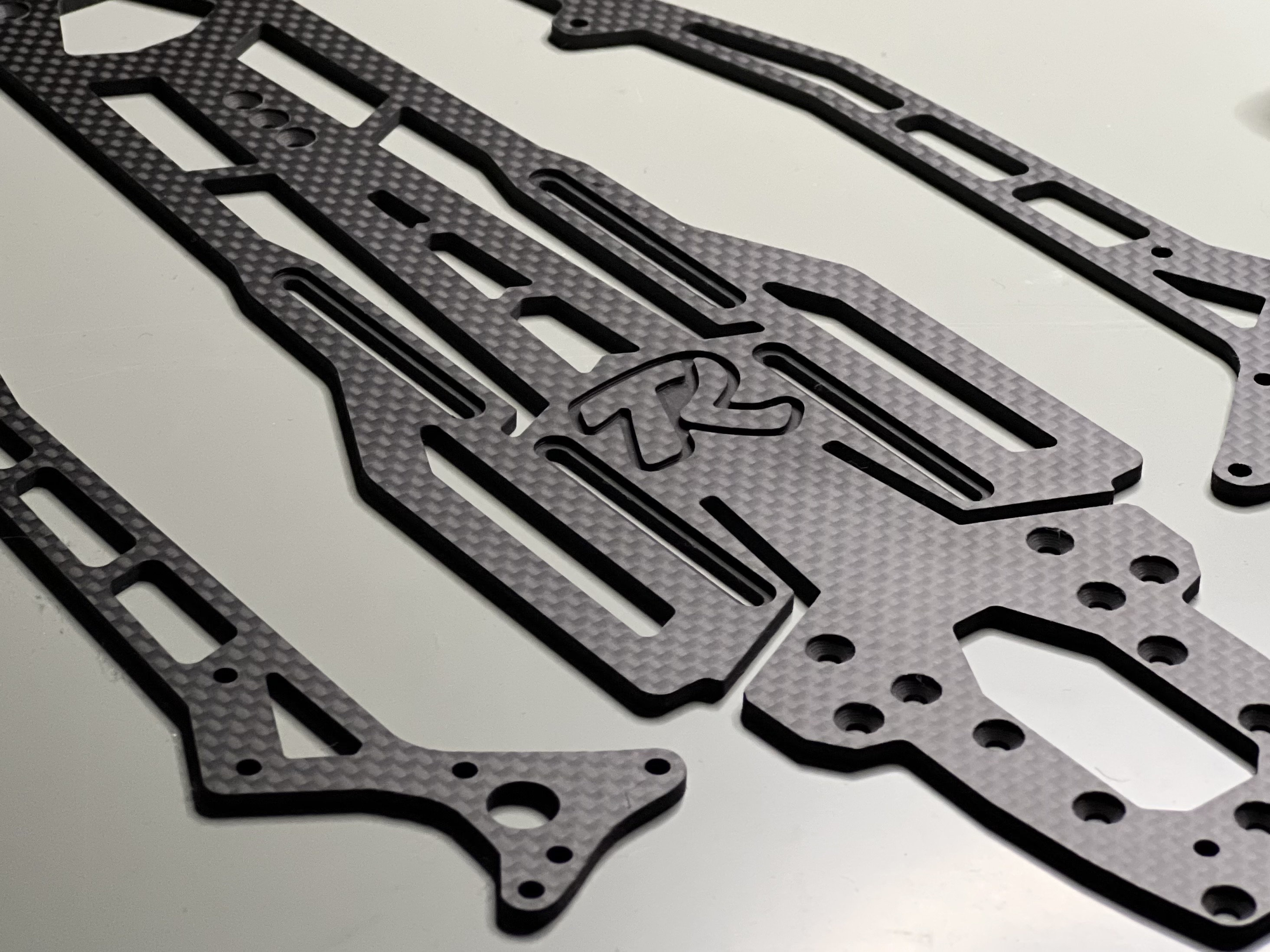 Carbon Fiber Conversion Kit for Sakura D5 MR Light Flexy Deck