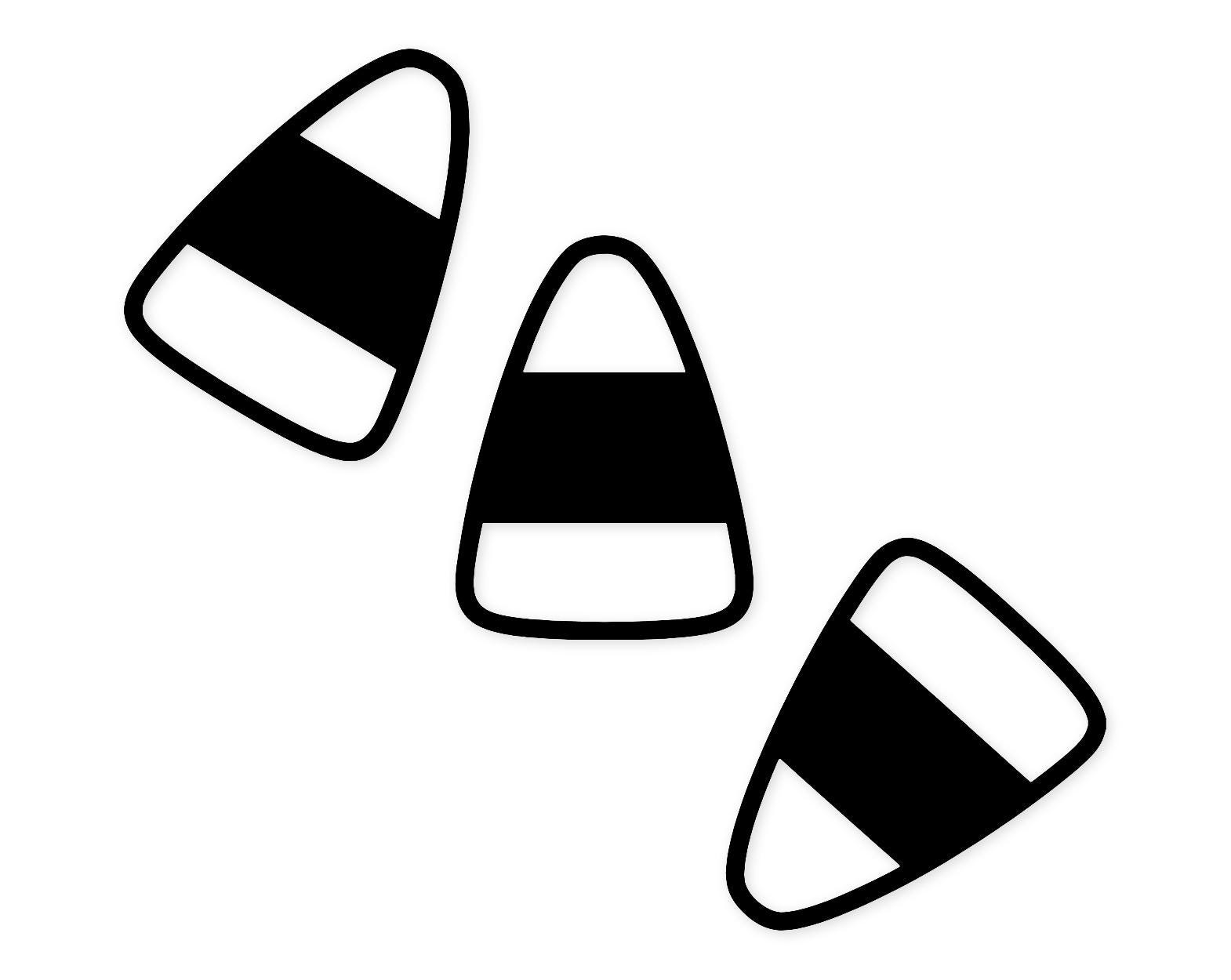 キャンディコーントリオ SVG PNG: Cricut用大胆な高コントラストカットファイル - Etsy 日本, image size:1570x1250