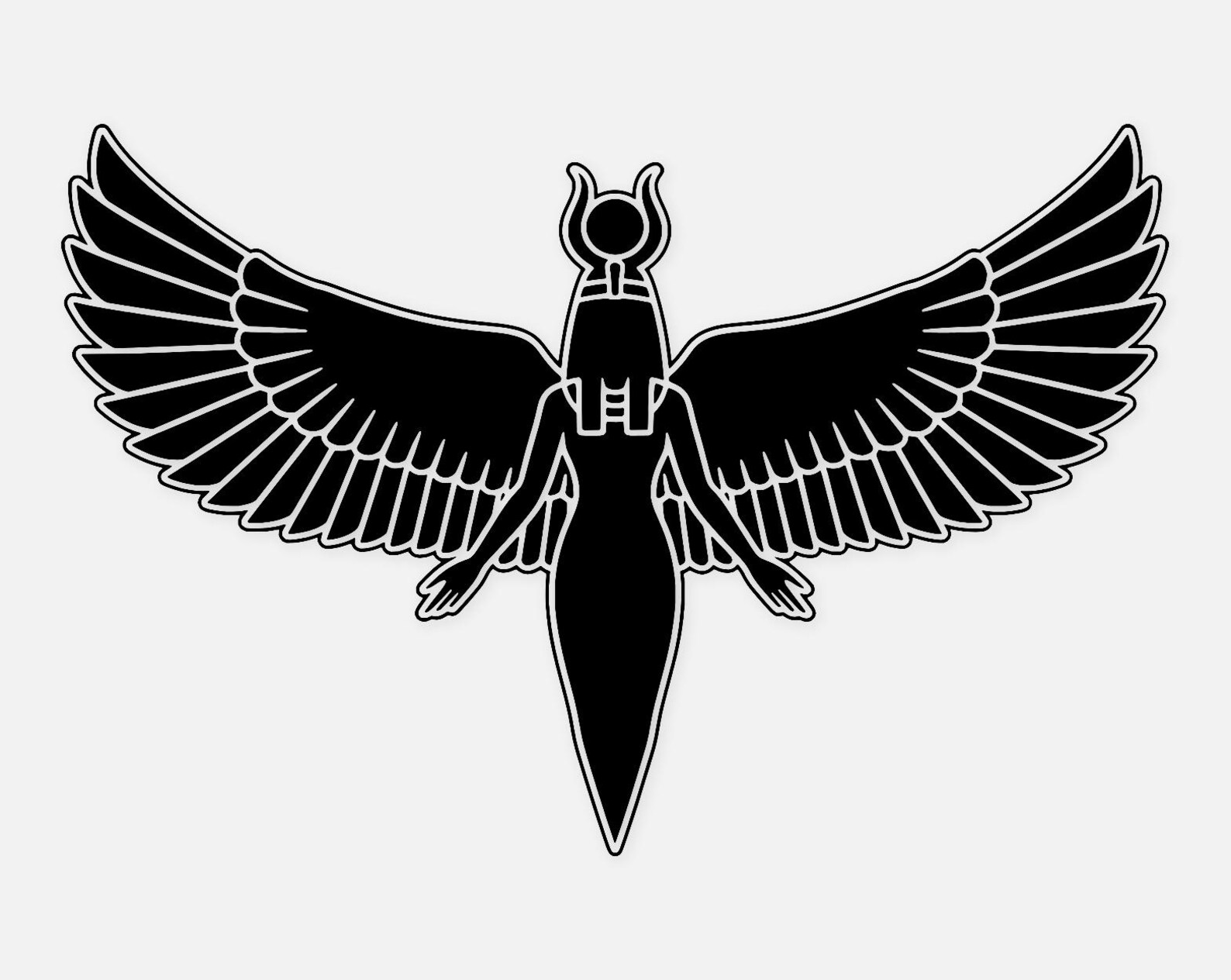 Isis Icon Svg Png: Cut Ready Digital Design for Cricut Silhouette - Etsy