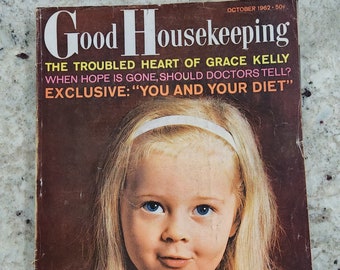 Vintage Good Housekeeping Magazine October 1962