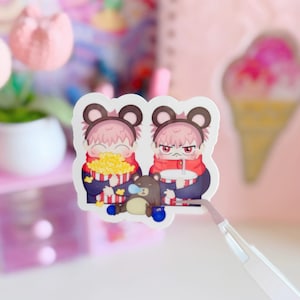 cute itadori vinyl sticker