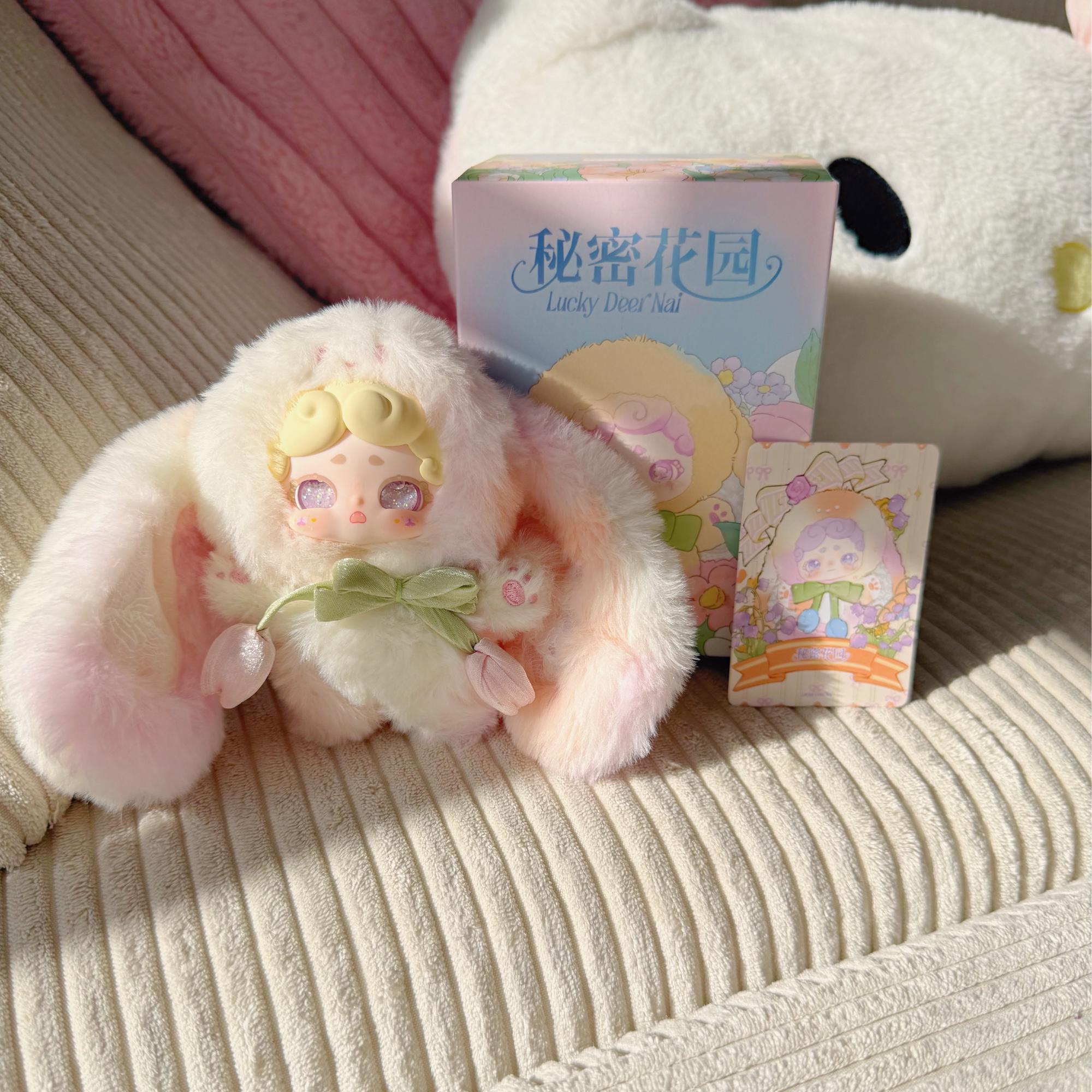 Lucky Deer Nai CONFIRMED 'crab Apple' Plush Tulip Doll Keychain - Etsy