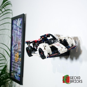 Gecko Bricks Mount - Porsche Formula E 99X - 42137