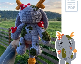 Moss Forest Monster - Crochet Pattern